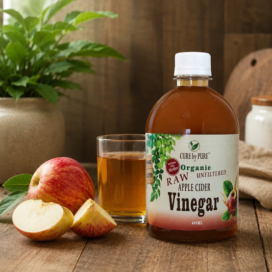 Apple cider vinegar with mother for weight loss in Pakistan by Cure by Pure