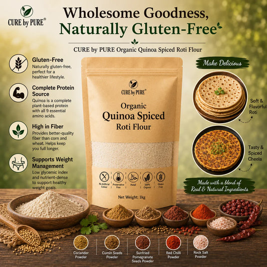 Quinoa flour (keenwa atta) for weight loss and PCOS — honest guide by Cure by Pure Pakistan