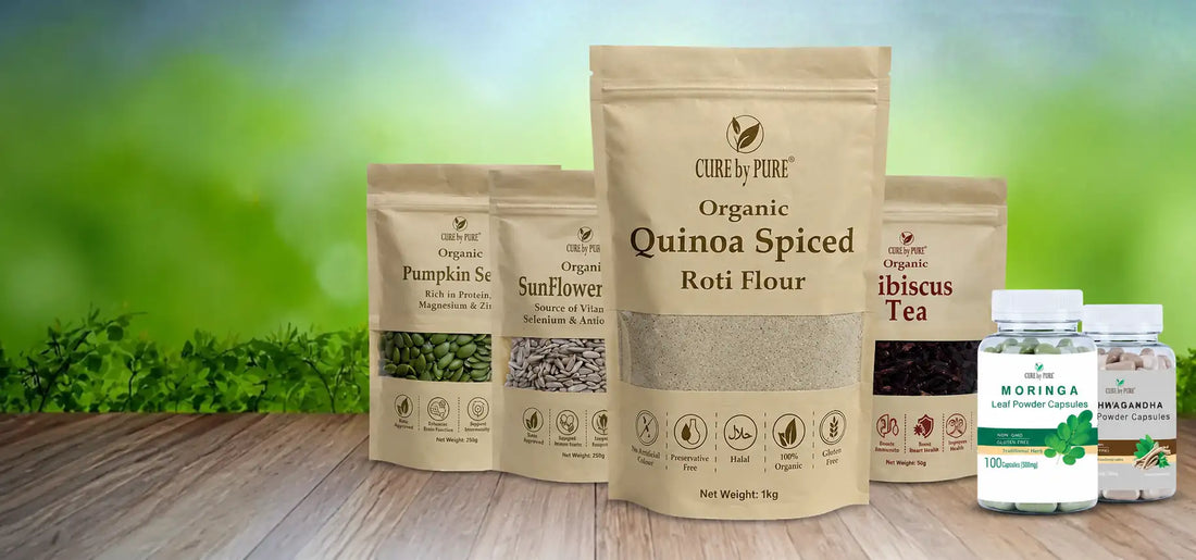 Immunity boosting foods in Pakistan — moringa, seeds, saffron and honest guidance by Cure by Pure