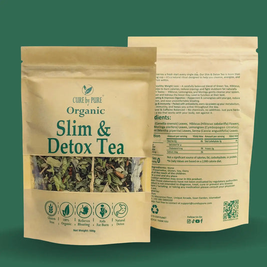 Best Slim & Detox Tea in Pakistan 2026 – CureByPure Natural Weight Loss Tea