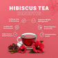 Premium Hibiscus Tea – Antioxidant-Rich Herbal Tea by Cure By Pure