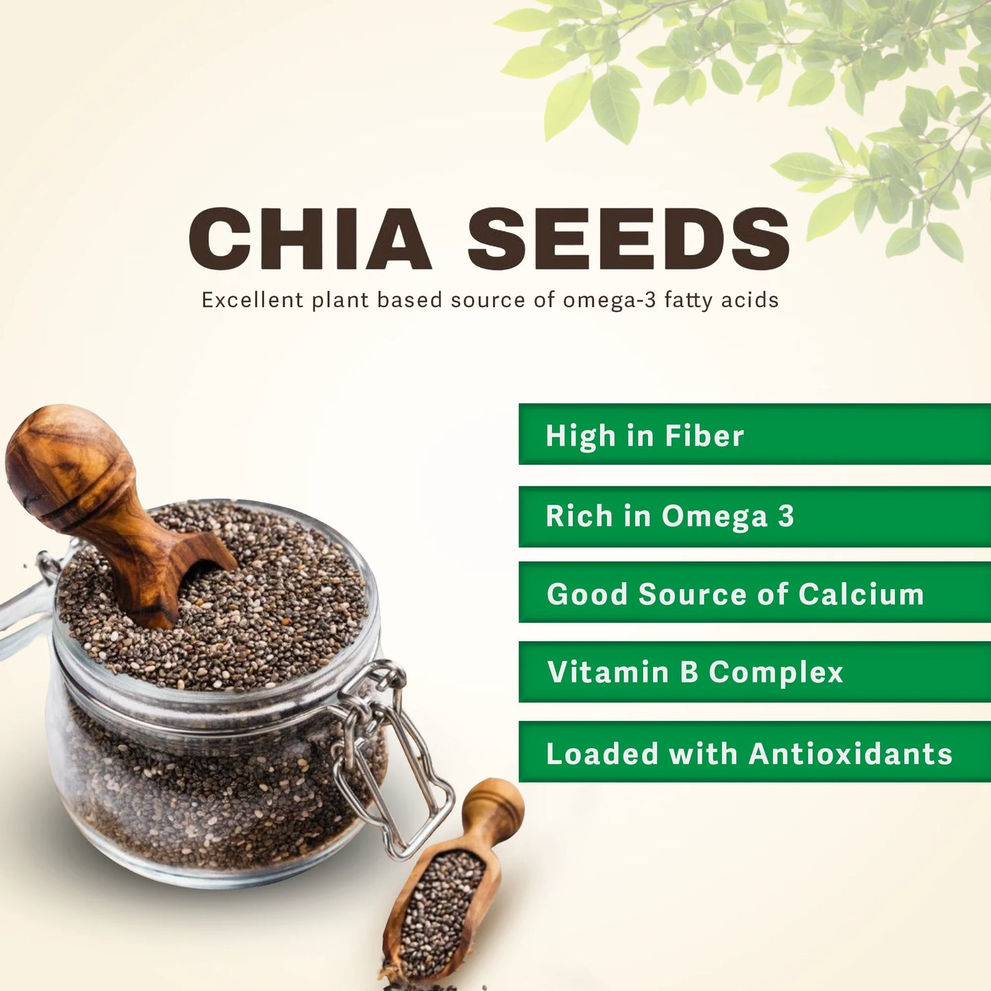Chia Seeds Benefits for Weight Loss PCOS Heart Health & Glowing Skin – CureByPure 