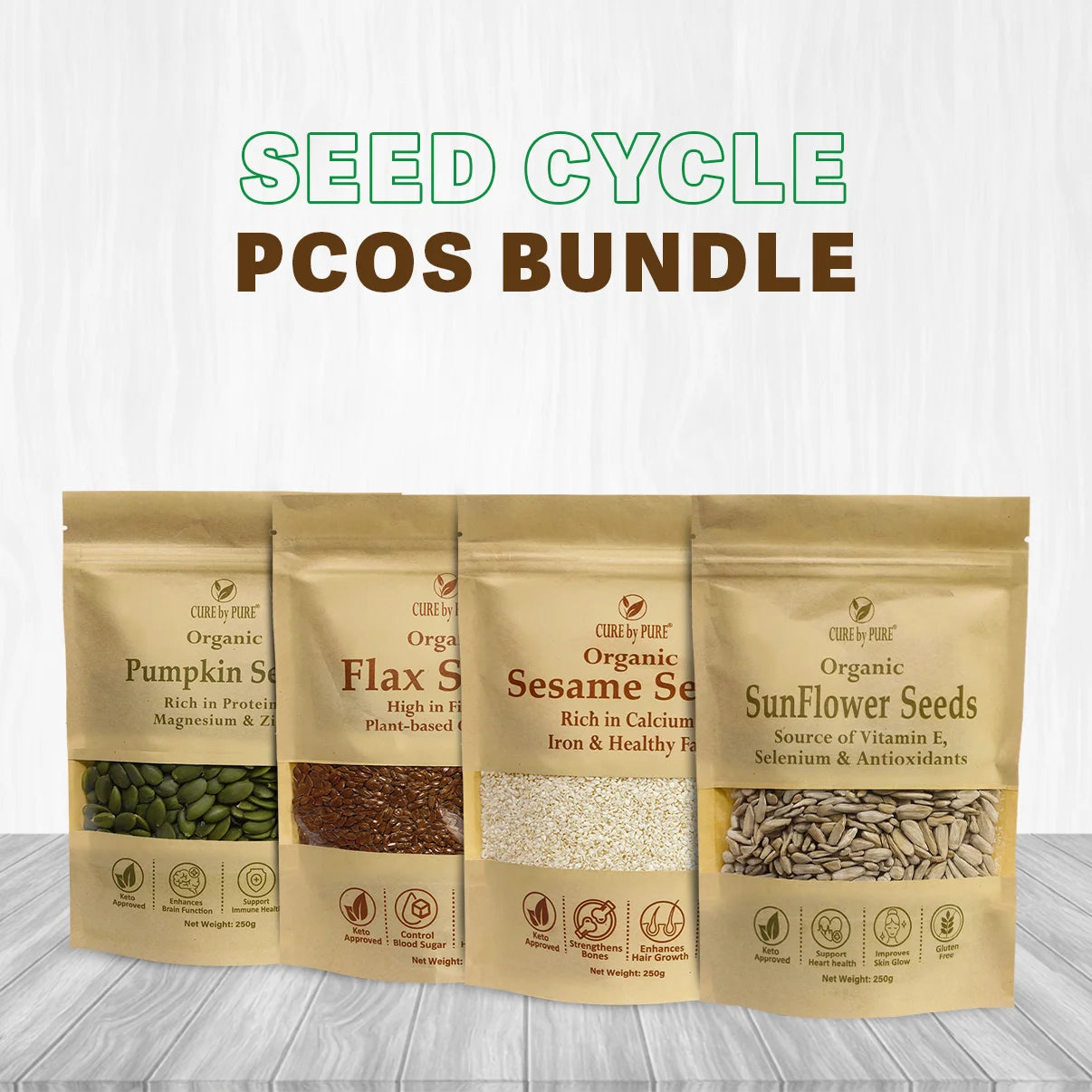 Seed Cycling Kit for PCOS