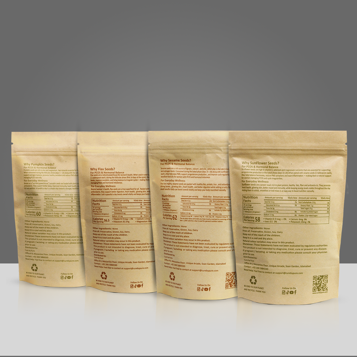 Seed Cycling Kit for PCOS