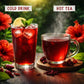 Premium Hibiscus Tea – Antioxidant-Rich Herbal Blend by Cure By Pure