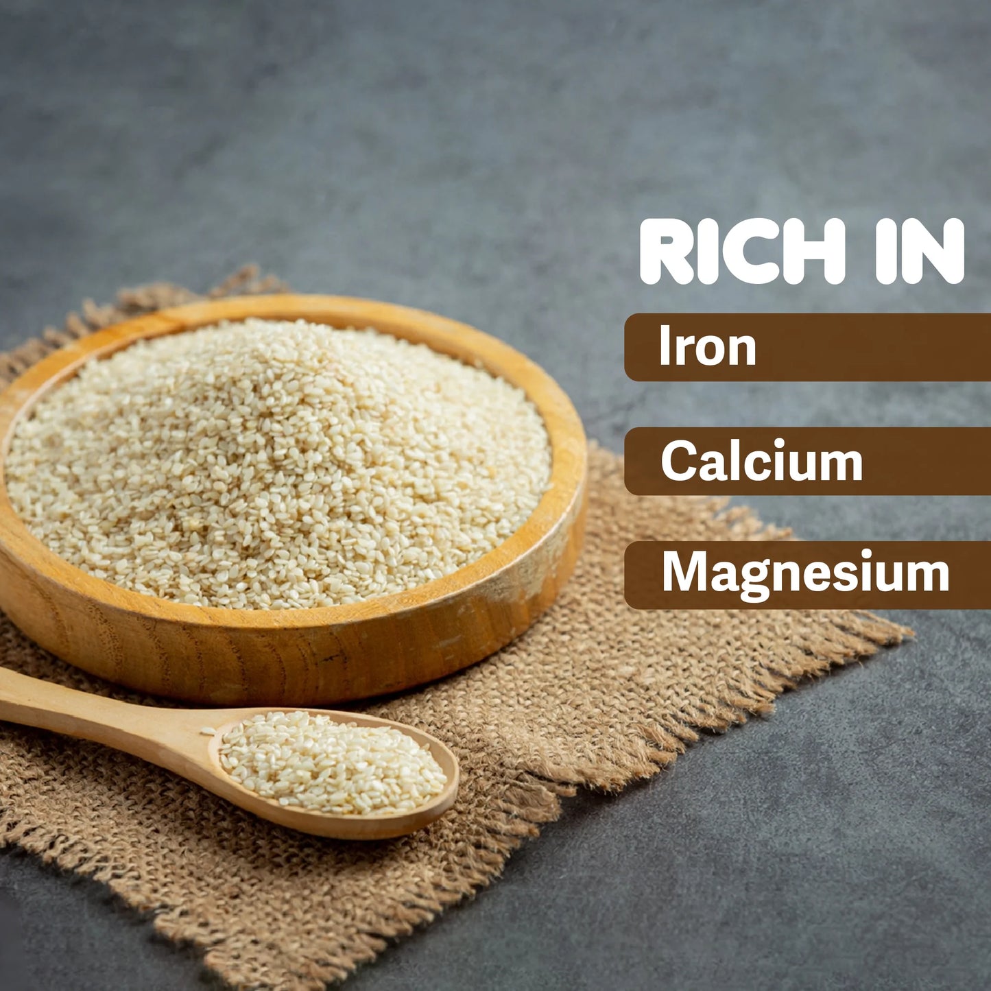 sesame seeds calcium mineral rich organic Pakistan CureByPure
