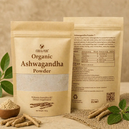 Premium Ashwagandha Powder for Stress & Energy