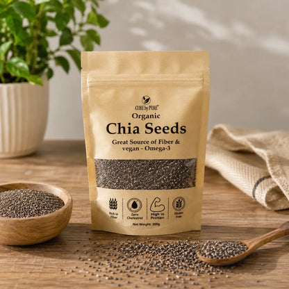 Organic chia seeds Pakistan — raw premium chia seeds 250g by Cure by Pure
