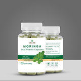 Premium Moringa Capsules – Natural Superfood Supplement by Cure By Pure